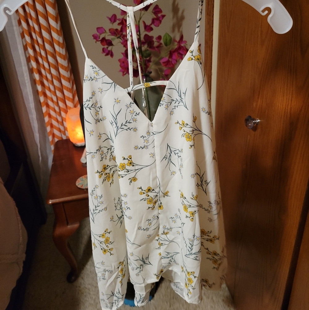 Flowy Floral Tank, Size XS